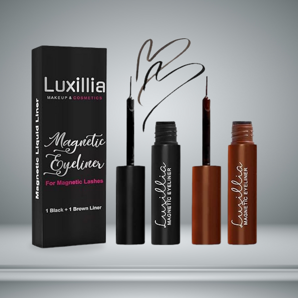 Luxillia Magnetic Eyeliner (Brown + Black)